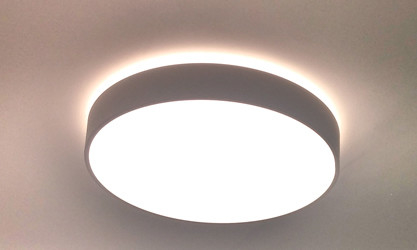 2700K-6500K Ceiling Round Led Panel Light Dimmable Customized