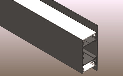 60x1200mm Linear Wall Mounted Light Fixture SMD5630 Linear Led Light Bar