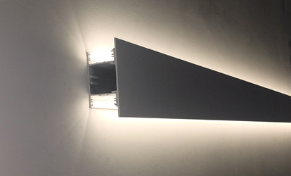 60x1200mm Linear Wall Mounted Light Fixture SMD5630 Linear Led Light Bar