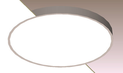 Recessed Circular Led Panels 5000k-6500k Led Round Ceiling Surface Panel Light