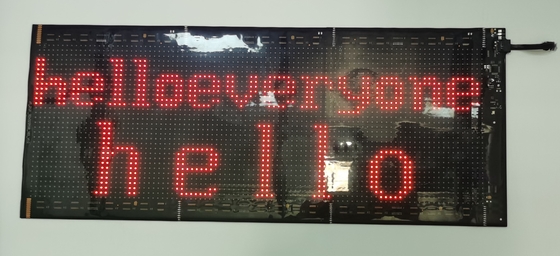 P4.75mm Flexible Led Screen Panel RGB2121 Waterproof Led Flex Screen