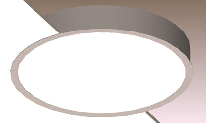 Recessed Circular Led Panels 5000k-6500k Led Round Ceiling Surface Panel Light