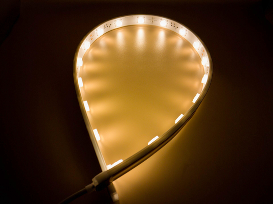 Monochromatyczne TPU Flexible LED Wall Washer 3000K Len Led Strip Lights